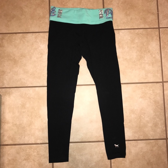 PINK Victoria's Secret Pants - Pink full length leggings like new